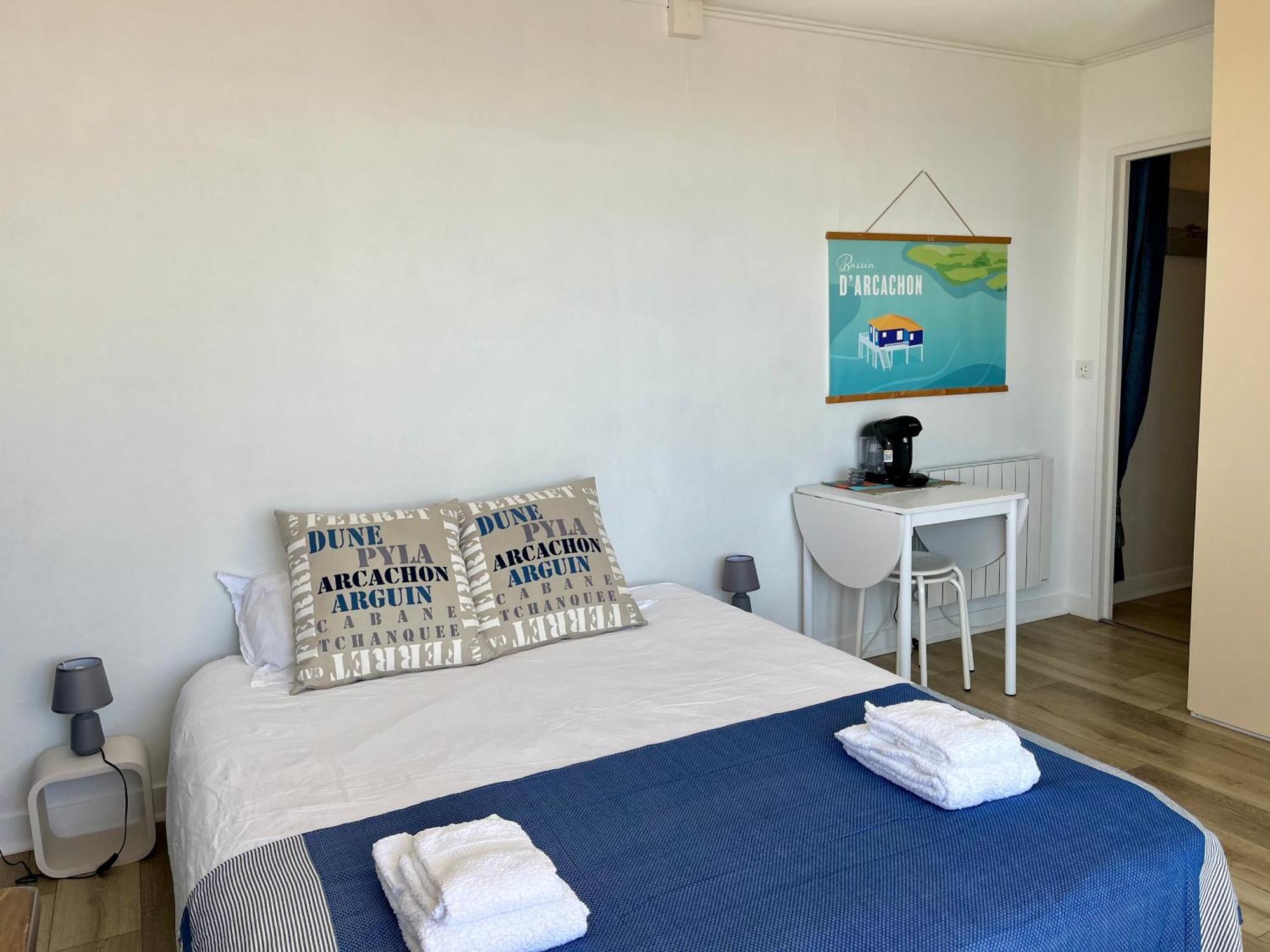 Studio Vue Mer-Port Arcachon Kültér fotó