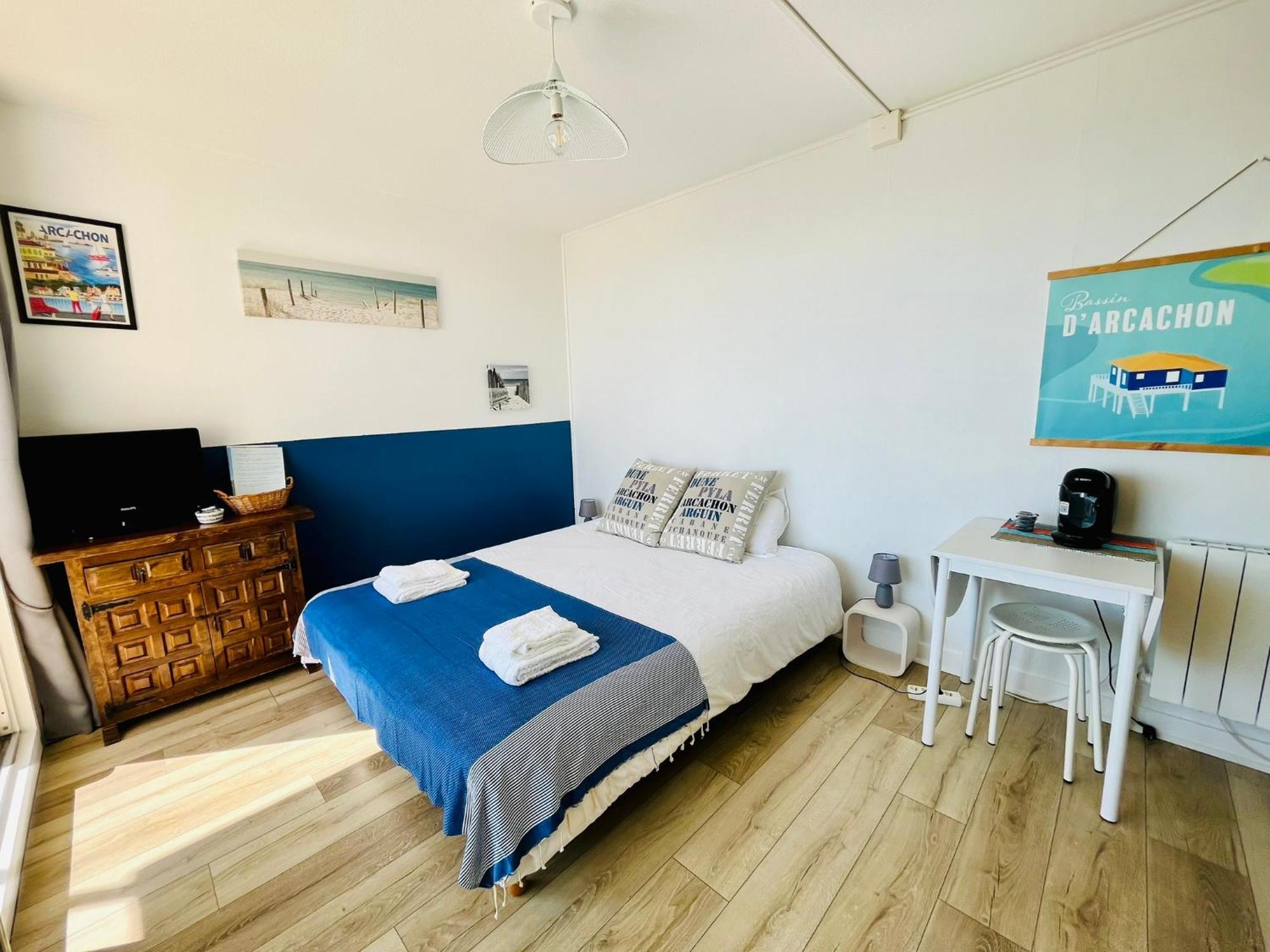 Studio Vue Mer-Port Arcachon Kültér fotó