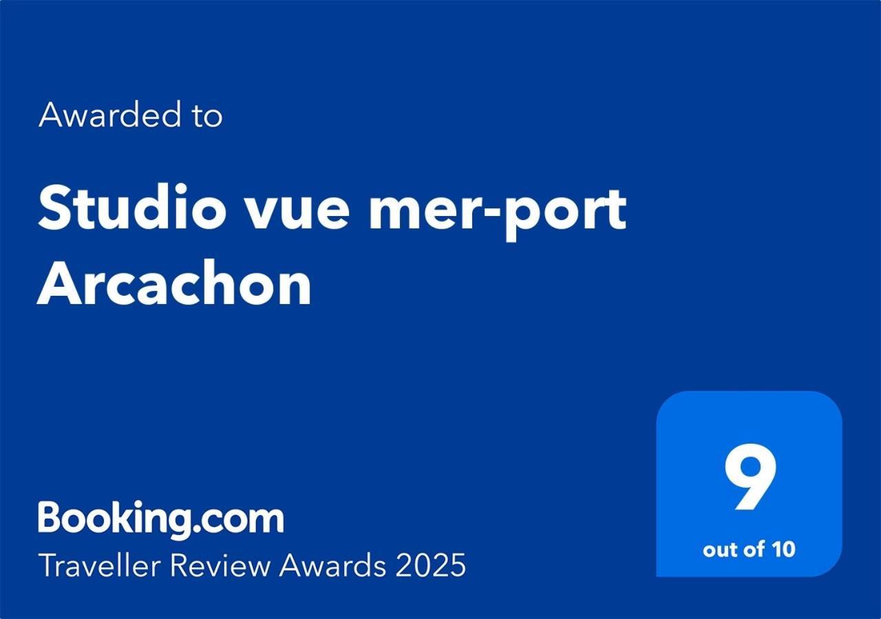 Studio Vue Mer-Port Arcachon Kültér fotó